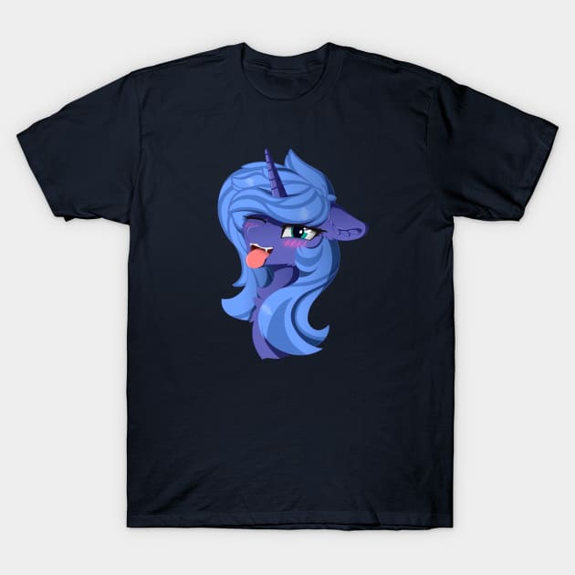 Princess Luna: Too Hot To Trot! T-Shirt by TotallyNotLuna